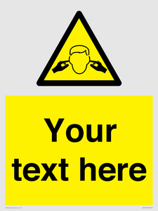 Custom Noise Hazard Sign